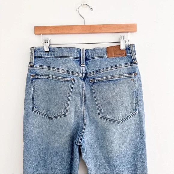 Madewell The Perfect Vintage Flare Leg Jeans | High Rise Medium Wash Denim - Picture 8 of 10